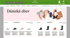 Desktop Screenshot of pelikan-reklama.cz